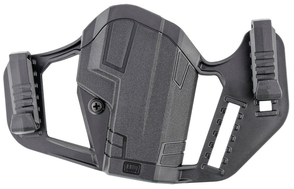 Uncle Mike's Apparition IWB OWB Belt Clip Holster Ambidextrous Black Polymer Glock 19/23/26/27