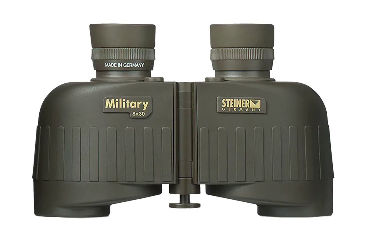 Steiner M830r 8x30mm Mil Radian Ranging Reticle Binoculars 2640, Sports-Auto Focus, OD Green Makrolon w/Rubber Armor