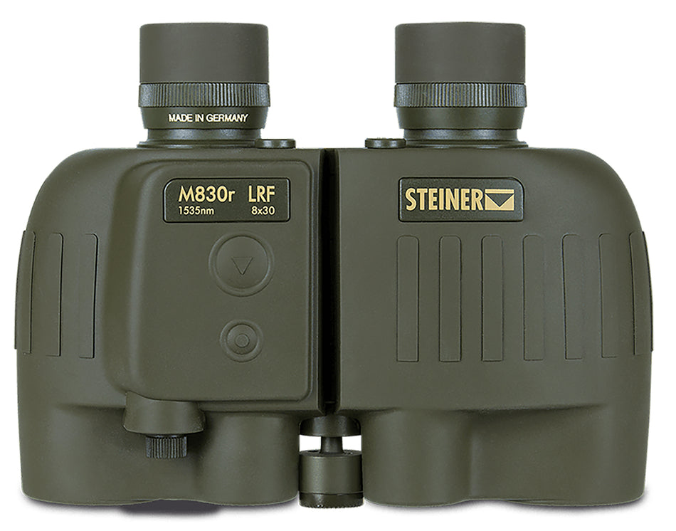 Steiner M830r LRF 1535nm 8x30mm Binoculars 2681, Sports-Auto Focus, OD Green Makrolon w/Rubber Armor and Tripod Mount