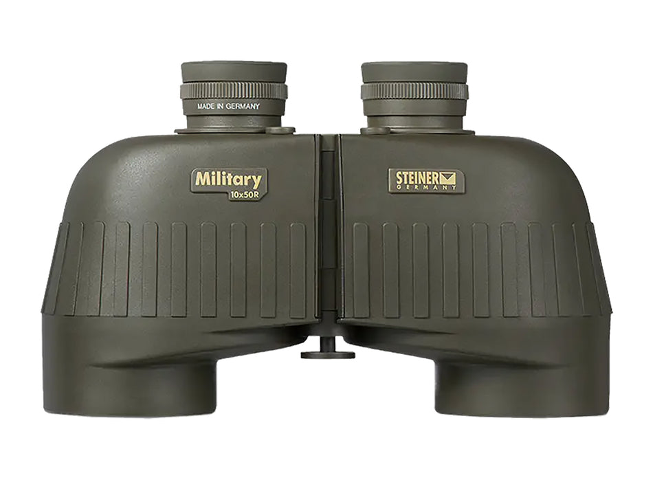 Steiner M1050 Laser Protection Filter 10x50mm Binoculars 2663, SUMR Military Ranging Reticle, OD Green Makrolon w/Rubber Armor