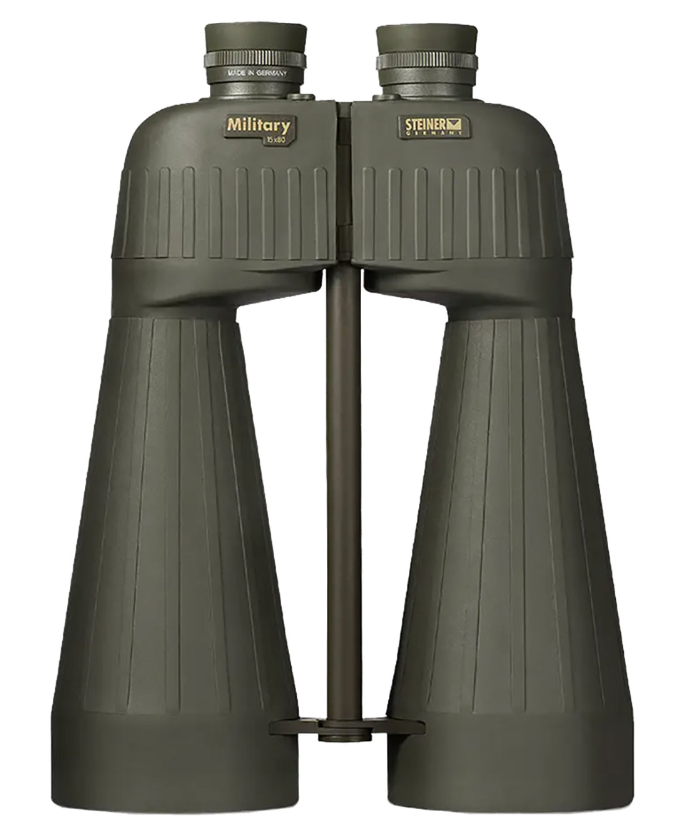 Steiner M1580 15x80mm Military Binoculars 2670, Sports-Auto Focus, OD Green Makrolon w/Rubber Armor