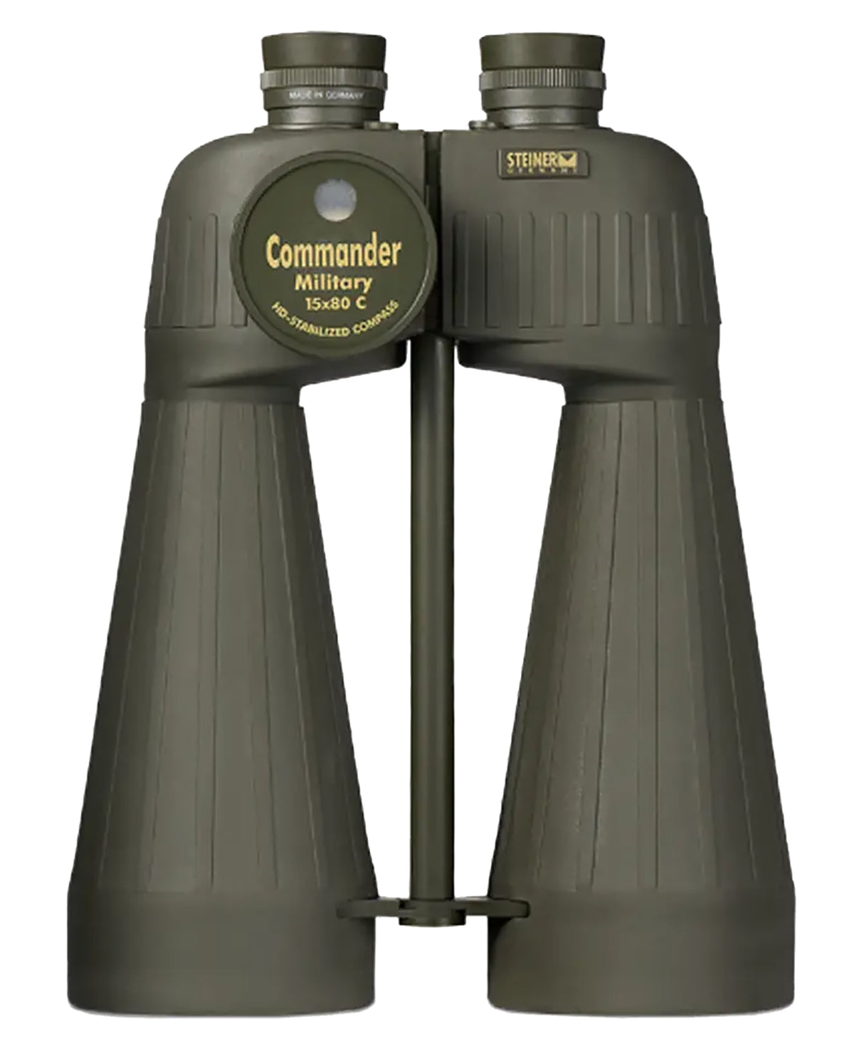 Steiner M1580 Reticle and Compass 15x80mm Binoculars 2693, Sports-Auto Focus, OD Green Makrolon w/Rubber Armor