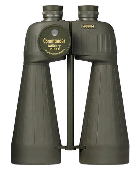Steiner M1580 Reticle and Compass 15x80mm Binoculars 2693, Sports-Auto Focus, OD Green Makrolon w/Rubber Armor