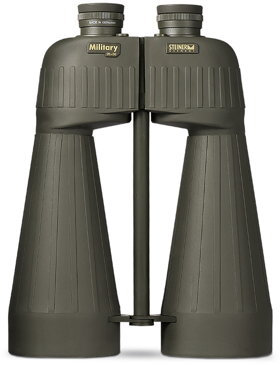 Steiner M2080 20x80mm Military Binoculars 2675, Sports-Auto Focus, OD Green Makrolon w/Rubber Armor and Tripod Mount
