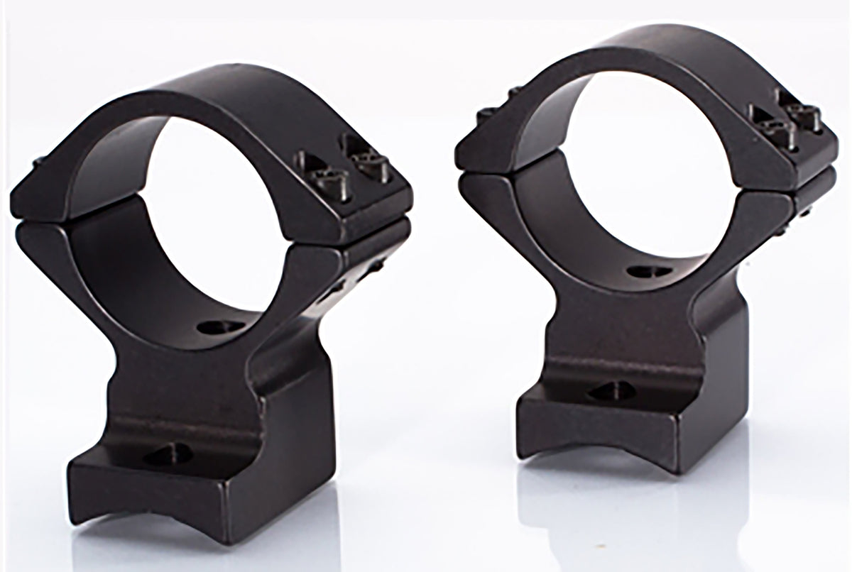 Talley 950711 1" Tube High Scope Ring Mount Combo Black Anodized for Browning BLR BAR BPR 0 MOA