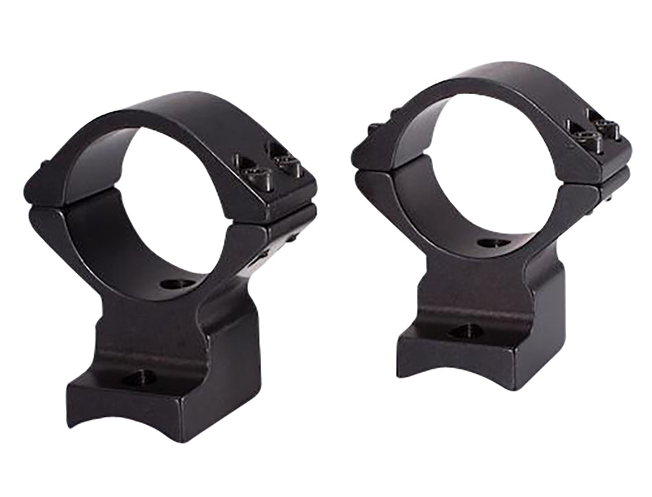 Talley 740711 30mm Tube Medium Scope Ring Mount Combo Black Anodized for Browning BLR BAR BPR 0 MOA