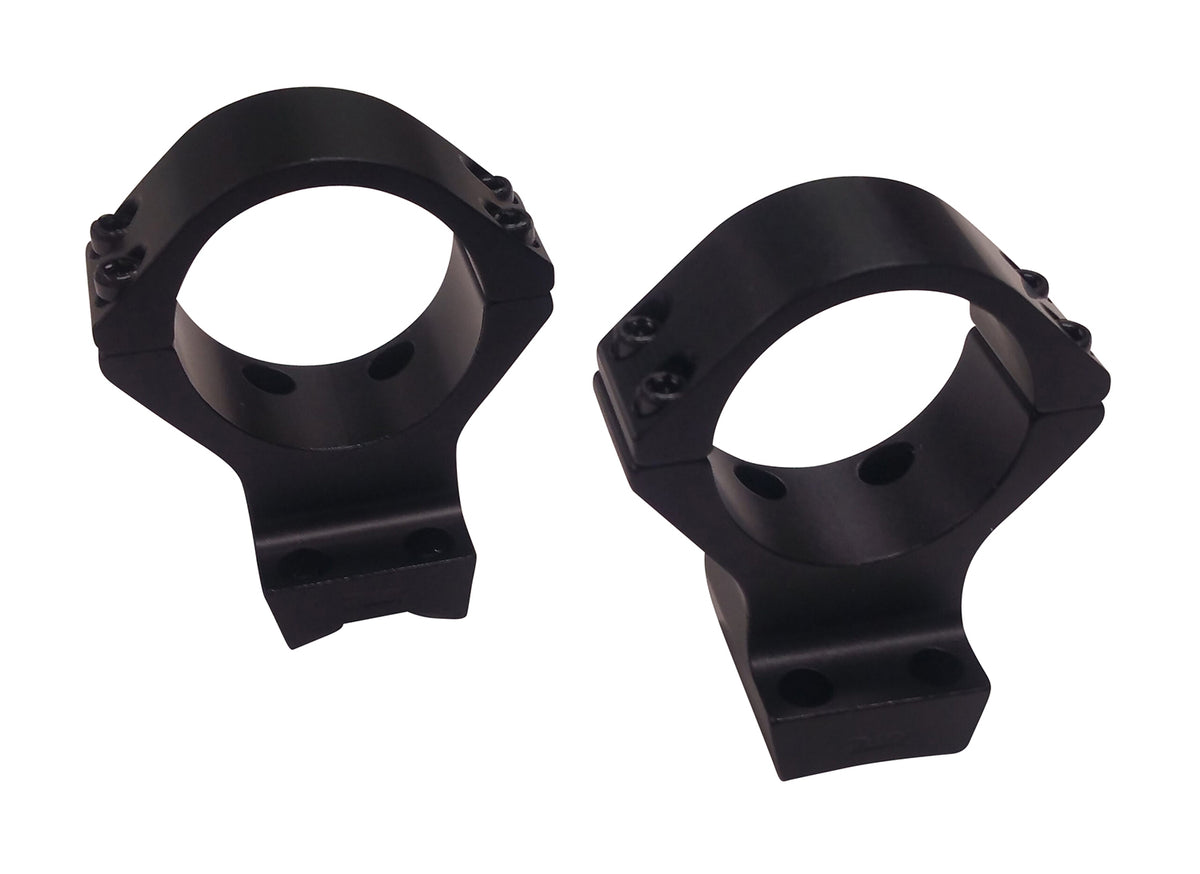 Talley 850735 X-Bolt High Ring Scope Mount Combo Black 34mm Short/Long Action 0 MOA