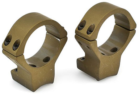 Talley HC850735 X-Bolt High Ring Scope Mount Combo Burnt Bronze 34mm 0 MOA