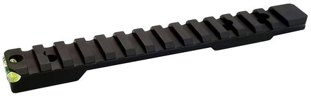 Talley PLM700ACI 20 MOA Picatinny Scope Rail w/Anti-Cant Christensen Arms Ridgeline Long Action Black Aluminum