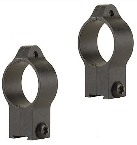 Talley 22CZRL Low 1-Inch Rimfire Ring Set Black for CZ 452 European/455/457/512/513