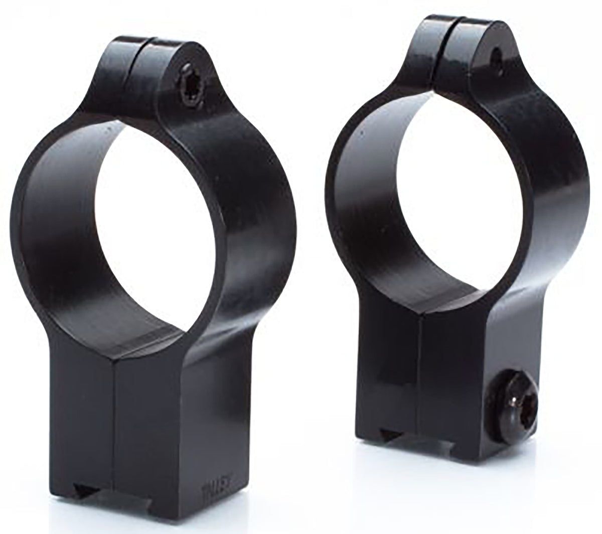 Talley 22CZRH High 1-Inch Rimfire Ring Set Black for CZ 452 European/455/457/512/513