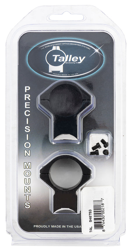 Talley 940793 Integrated Scope Ring and Base Combo for Savage 93R Mark II 1 Inch Medium Black