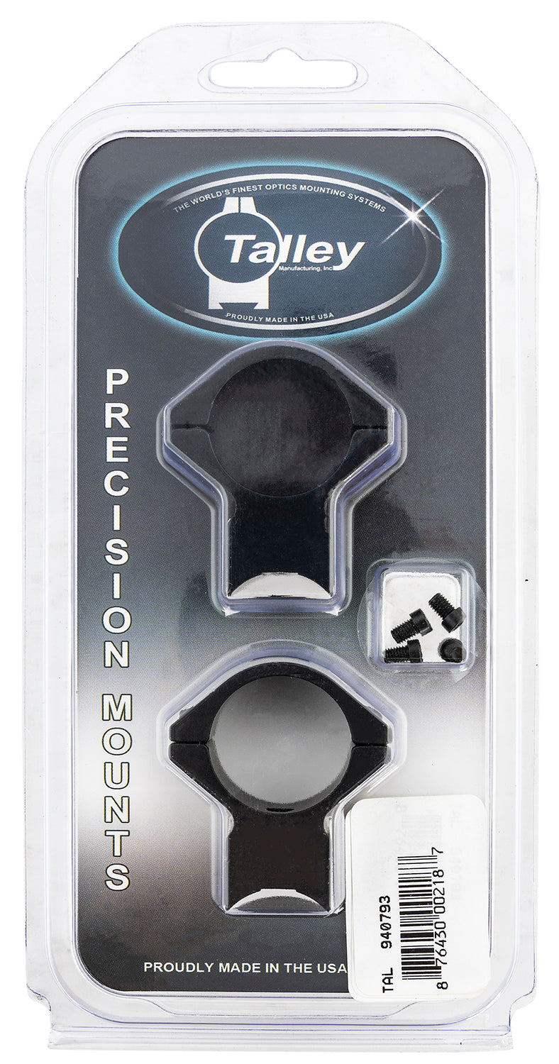 Talley 940793 Integrated Scope Ring and Base Combo for Savage 93R Mark II 1 Inch Medium Black
