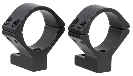Talley 740759 Integrated Scope Ring and Base for Tikka T1 T1X 30mm Medium Rings Black Anodized