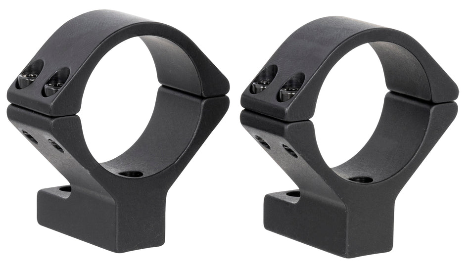Talley 740759 Integrated Scope Ring and Base for Tikka T1 T1X 30mm Medium Rings Black Anodized
