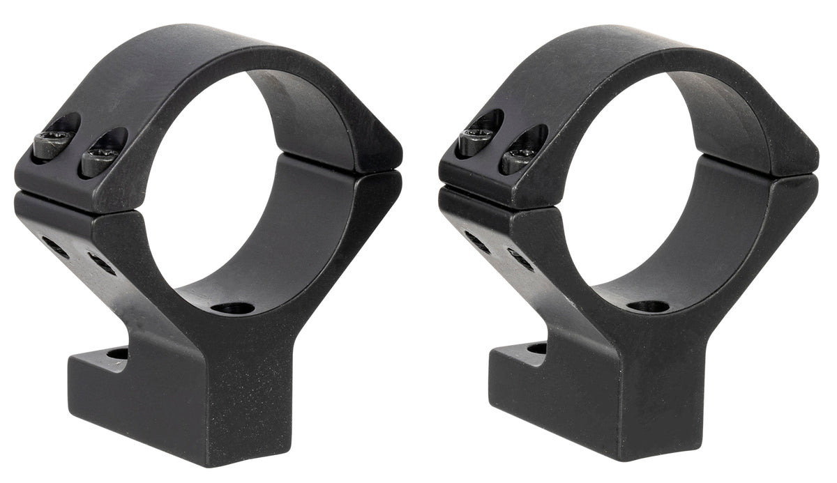 Talley 750759 Integrated Scope Ring and Base for Tikka T1 T1X 30mm High Rings Black Anodized