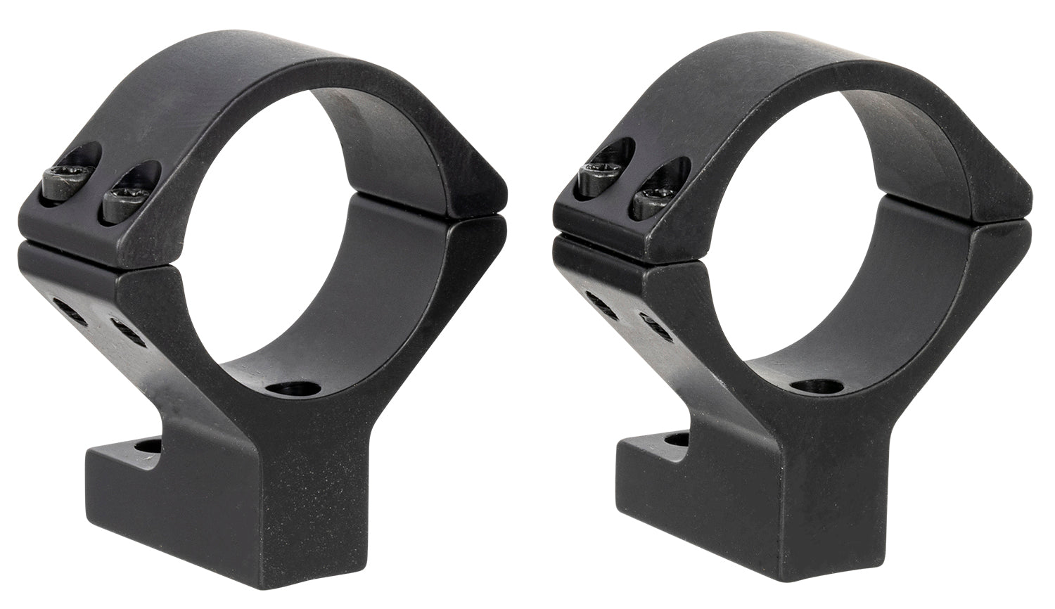 Talley 750759 Integrated Scope Ring and Base for Tikka T1 T1X 30mm High Rings Black Anodized