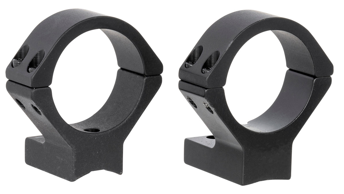 Talley 840705 Integrated Scope Ring and Base for Weatherby Mark V 34mm Medium Magnum Black