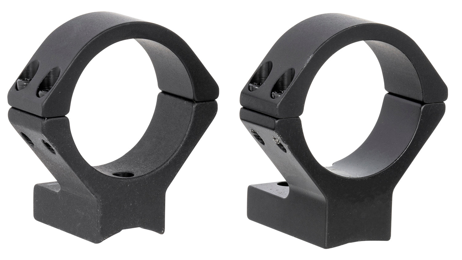 Talley 840705 Integrated Scope Ring and Base for Weatherby Mark V 34mm Medium Magnum Black