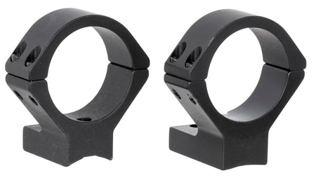 Talley 840705 Integrated Scope Ring and Base for Weatherby Mark V 34mm Medium Magnum Black
