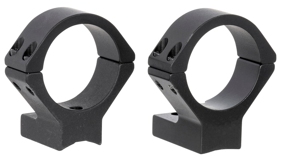 Talley 840705 Integrated Scope Ring and Base for Weatherby Mark V 34mm Medium Magnum Black