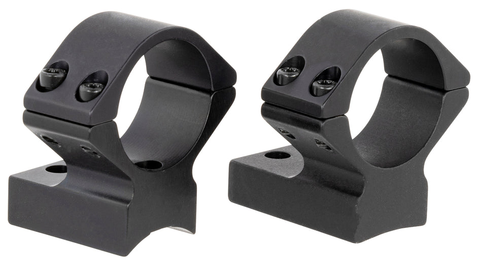 Talley 930706 Integrated Scope Ring and Base for Weatherby Mark V 1 Inch Low Rings Non-Magnum Black