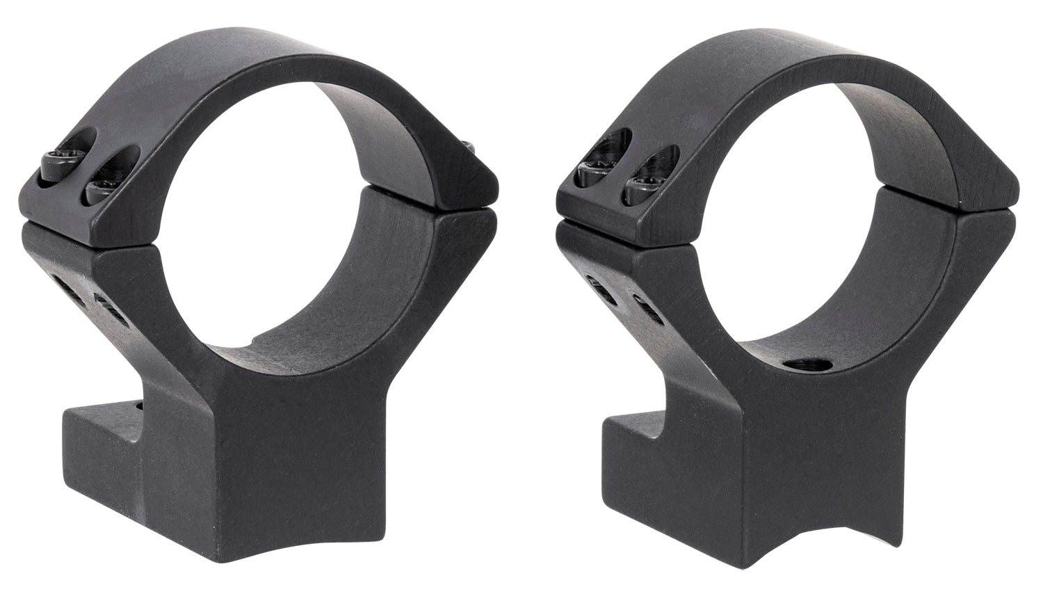 Talley 750706 Integrated Scope Ring and Base for Weatherby Mark V 30mm High Non-Magnum Black