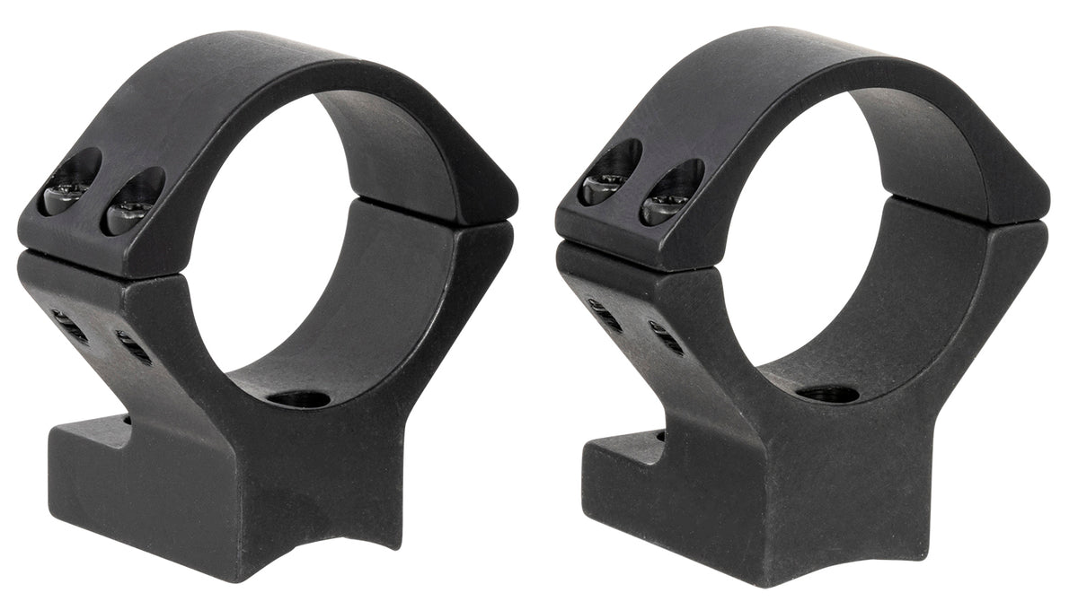 Talley 740765 Integrated Scope Ring and Base for Winchester XPR 30mm Medium Rings Black Aluminum