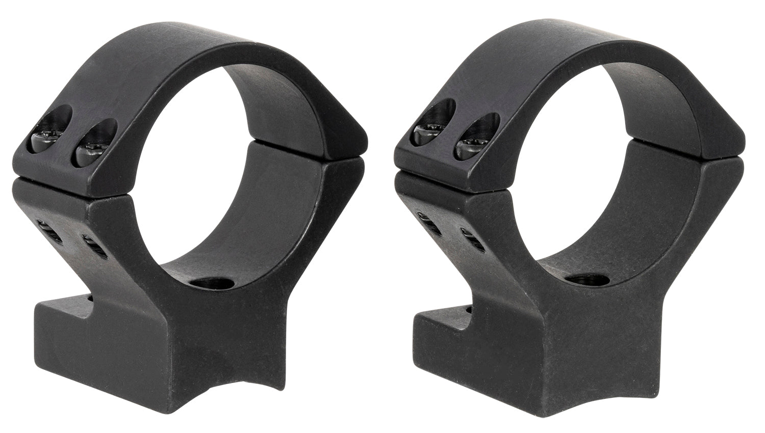 Talley 740765 Integrated Scope Ring and Base for Winchester XPR 30mm Medium Rings Black Aluminum