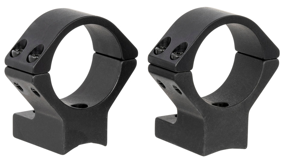 Talley 740765 Integrated Scope Ring and Base for Winchester XPR 30mm Medium Rings Black Aluminum