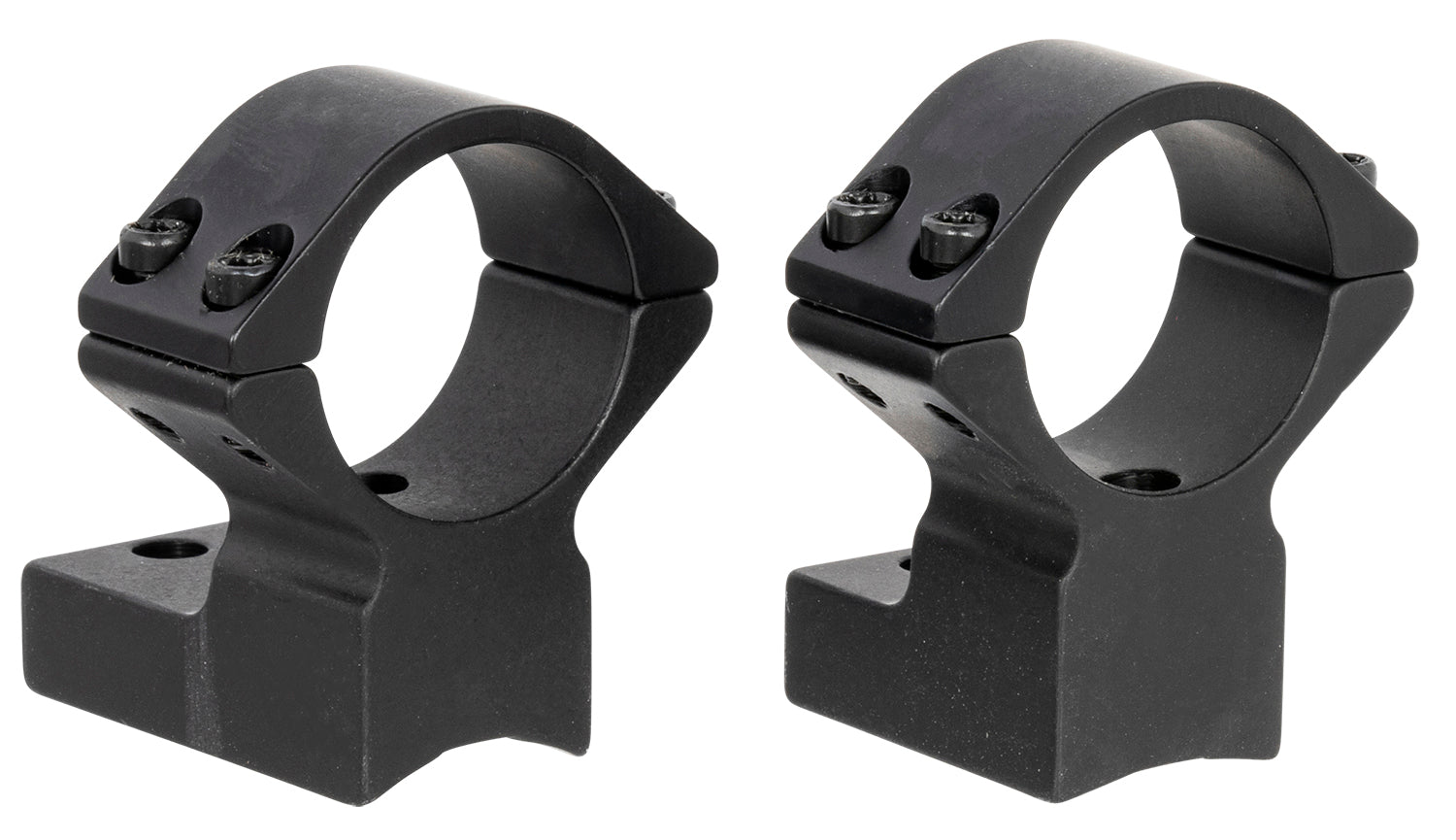 Talley 95X702 Winchester Model 70 Scope Mount/Ring Combo 1-Inch High Rings Black Aluminum 0 MOA