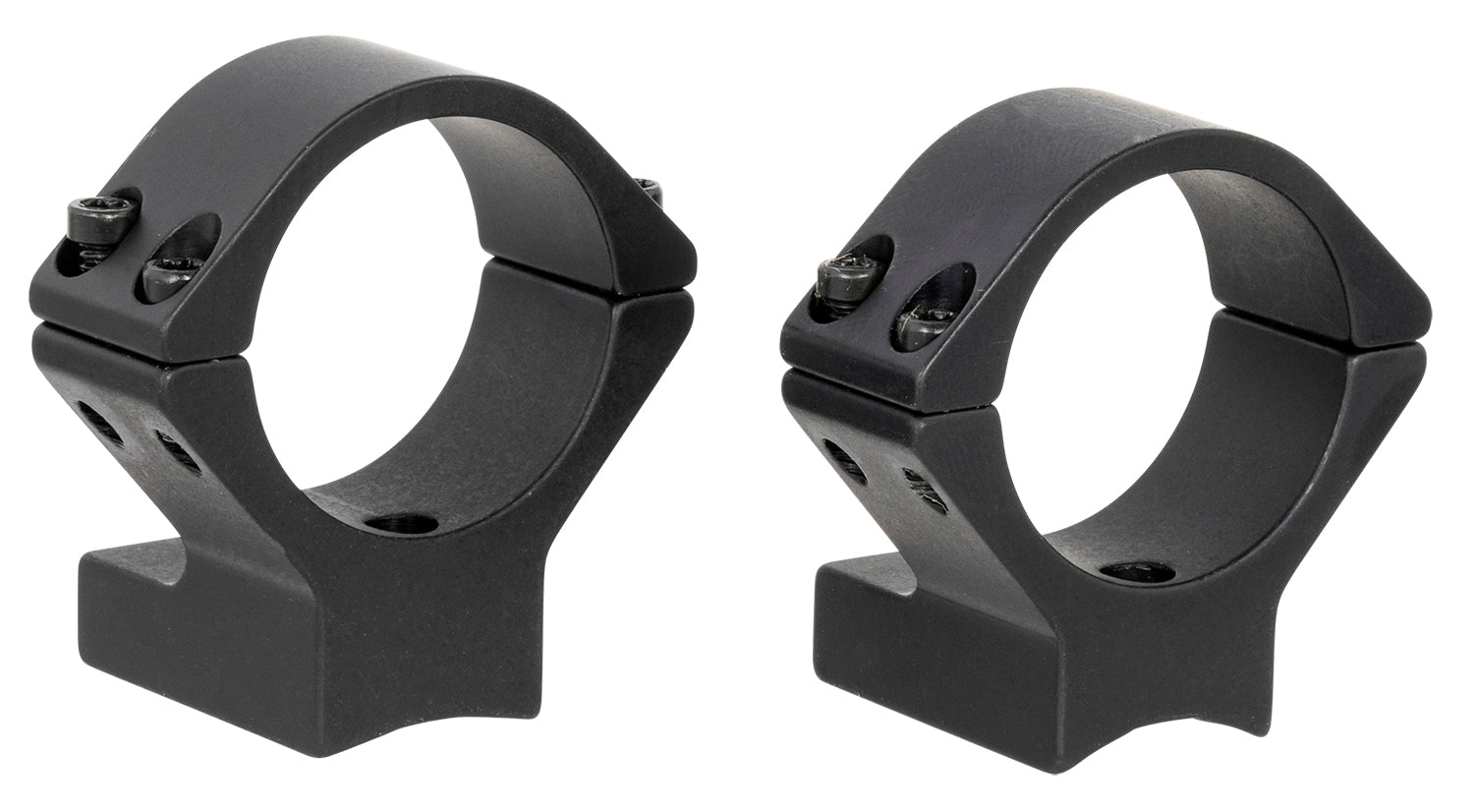 Talley 730702 Winchester Model 70 Scope Mount/Ring Combo 30mm Low Rings Black Aluminum 0 MOA