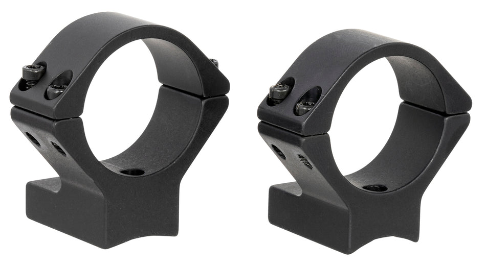Talley 730702 Winchester Model 70 Scope Mount/Ring Combo 30mm Low Rings Black Aluminum 0 MOA