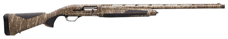 Browning 011702205 Maxus II 12 Gauge 3.5" 4+1 (2.75") 26" Barrel, Full Coverage Mossy Oak Bottomland, Synthetic Stock w/SoftFlex Cheek Pad & Overmolded Grip Panels