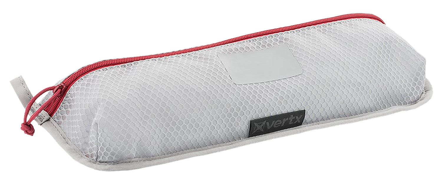 Vertx Overflow Pouch 2-Pack Large White Nylon Mesh Hook Back Panel YKK Zipper 15.50"W x 5.20"H