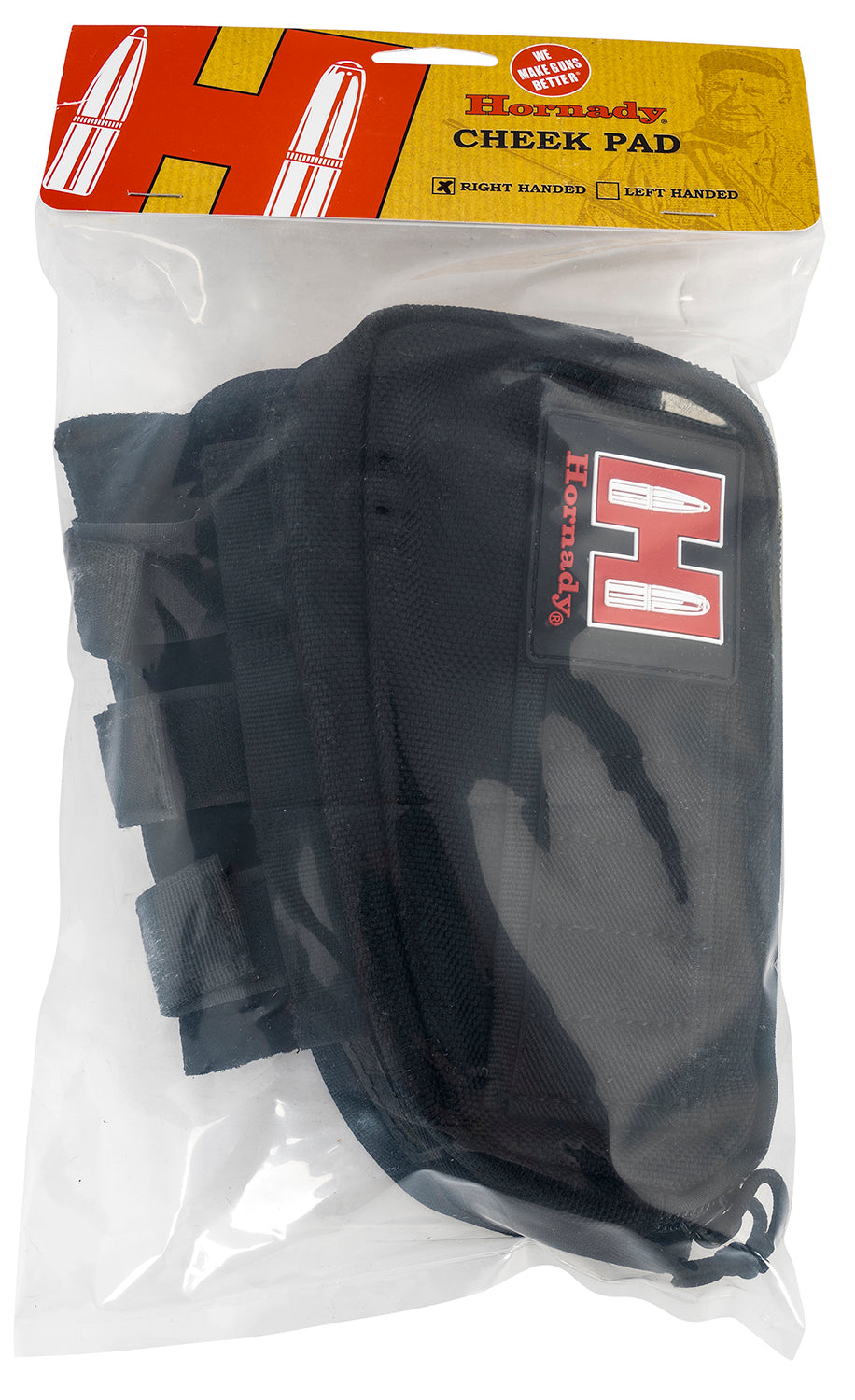 Hornady 99108 Rifle Cheek Weld Pad Black Cordura 5 Cartridge Right-Hand