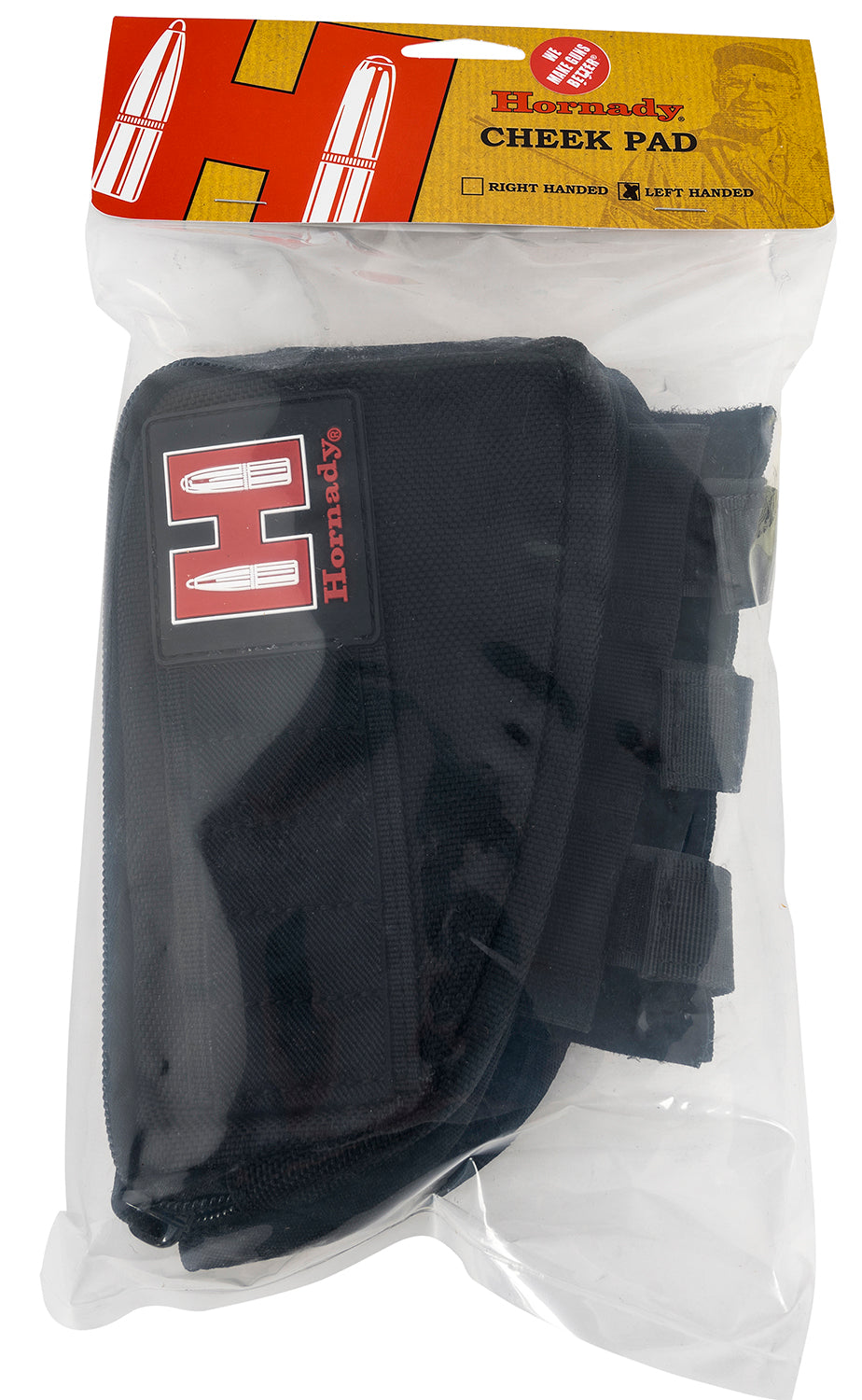 Hornady 99113 Rifle Cheek Weld Pad Black Cordura 5 Cartridge Left-Hand