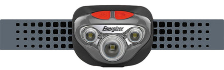 Energizer Vision HD+ Focus LED Headlamp 400 Lumens White Red Light Gray 85 Meters Distance