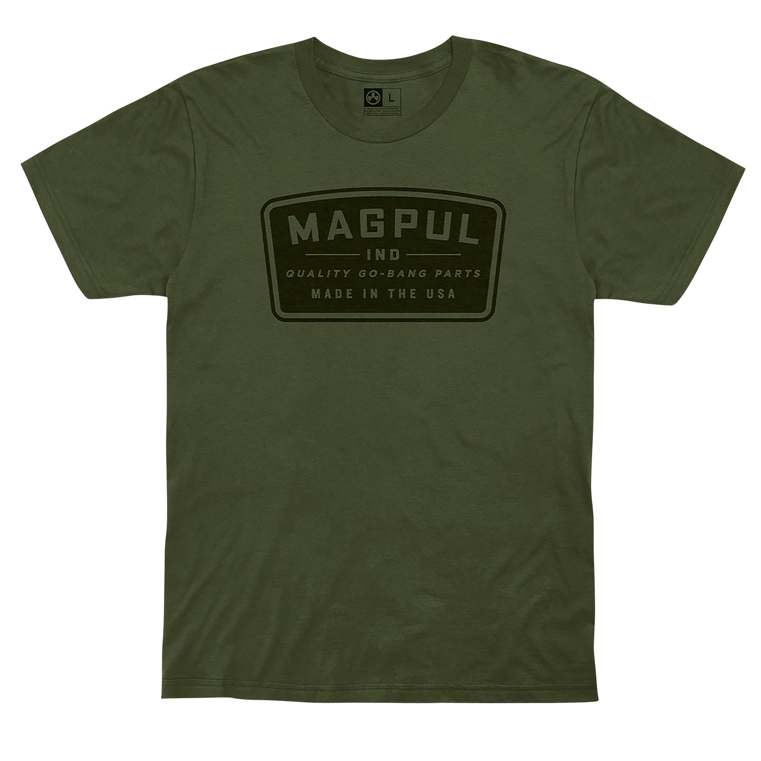 Magpul Go Bang Parts Graphic Tee Olive Drab Small Short Sleeve MAG1111-316-S