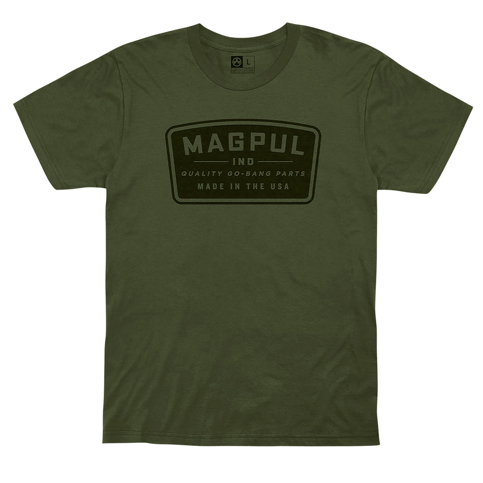 Magpul Go Bang Parts Graphic Tee Olive Drab Small Short Sleeve MAG1111-316-S