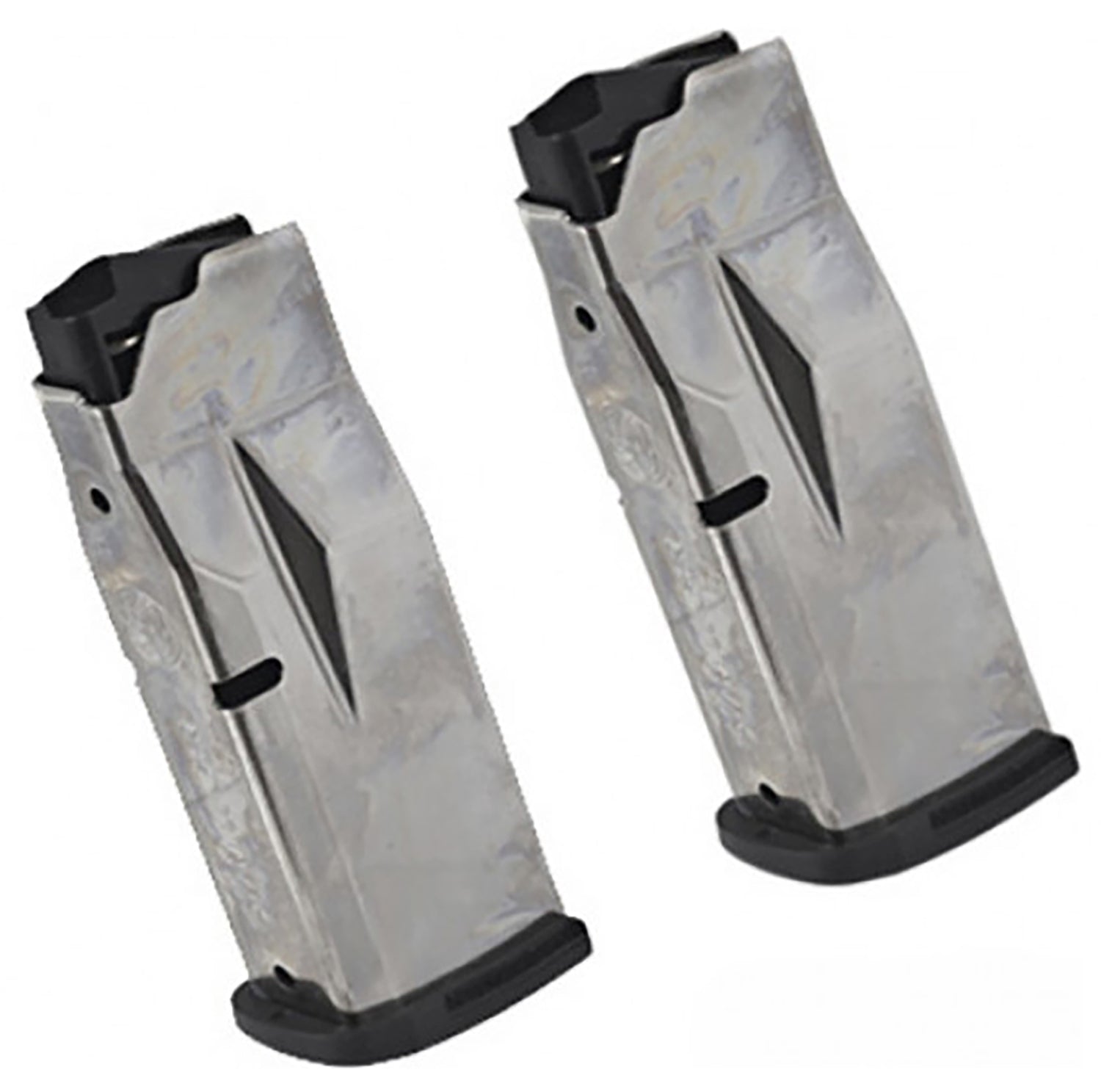 Ruger Max-9 9mm Luger 10rd E-Nickel Steel 2-Pack Spare Magazine 90714