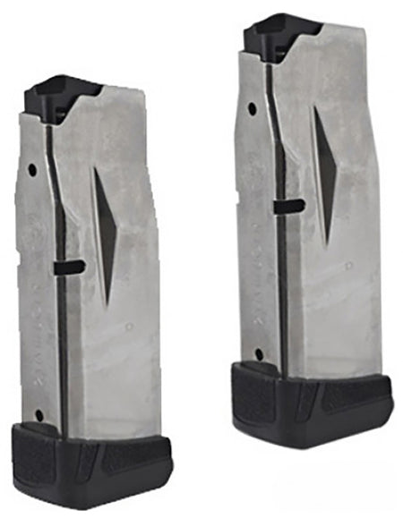 Ruger Max-9 9mm Luger 12rd E-Nickel Steel 2-Pack Spare Magazine 90716