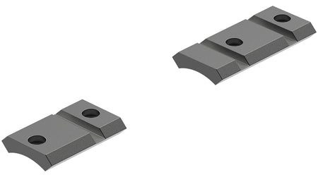Leupold QRW Cross-Slot Picatinny/Weaver Base Set Savage 10/110 Round Receiver Matte Black