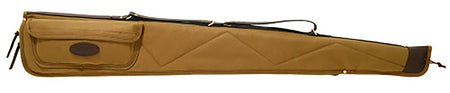 Boyt Harness Khaki Waxed Canvas 52" Shotgun Case Quilted Flannel Lining