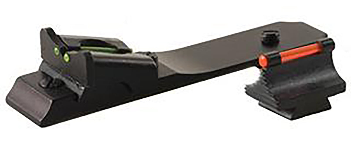 TruGlo TGTG112 Lever Action Rifle Sights 3-Dot Red/Green Adjustable Windage Elevation Winchester/Marlin/Henry