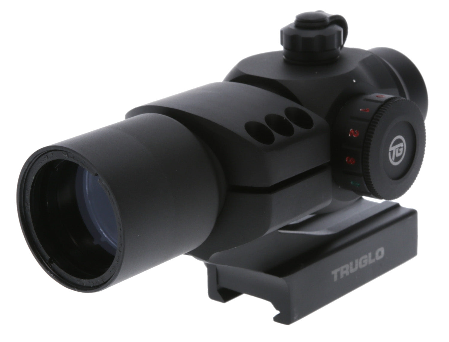 TruGlo Triton 3 MOA Illuminated Tri-Color Dot Sight 1x30mm Black