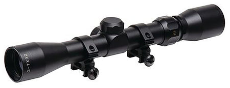 TruGlo Trushot 2-7x32mm Riflescope TG852732B Black Anodized Duplex Reticle with Rubber-Coated Eyepiece