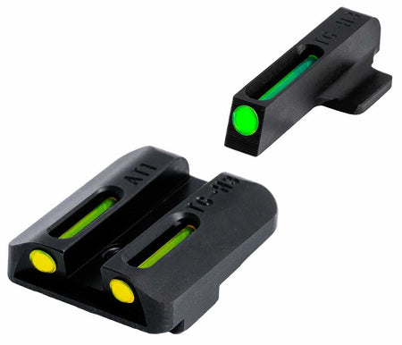 TruGlo TFO Tritium & Fiber-Optic Sight Set TGTG131NT1Y for 1911 5" Government & Ruger SR1911