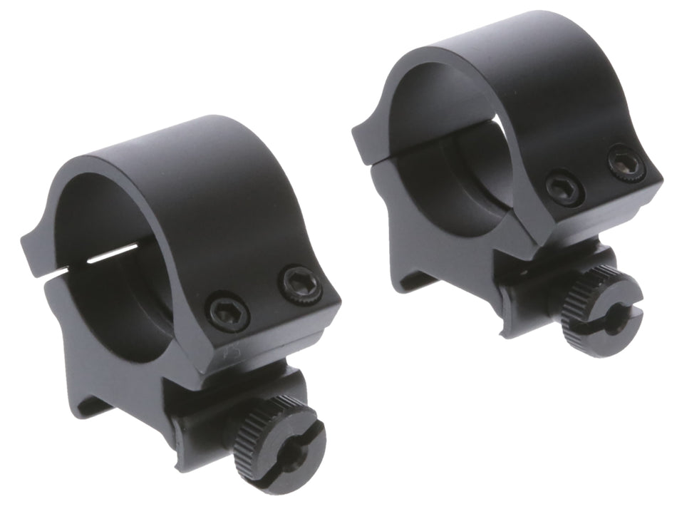 TruGlo TGTG8961B2 High Profile 1 Inch Lightweight Matte Black Scope Rings