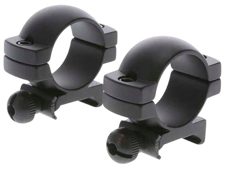 TruGlo TGTG8960B1 Medium Profile 1 Inch Lightweight Matte Black Scope Rings Weaver